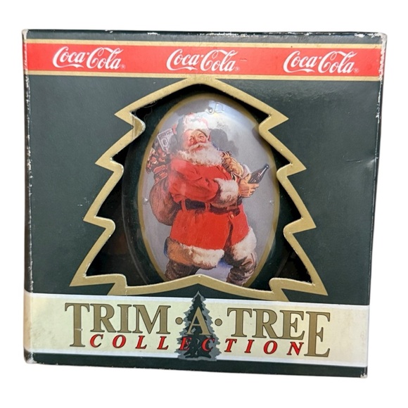 Vintage Other - Vintage Coca Cola 1990 Trim-A-Tree Ornament‎ nib